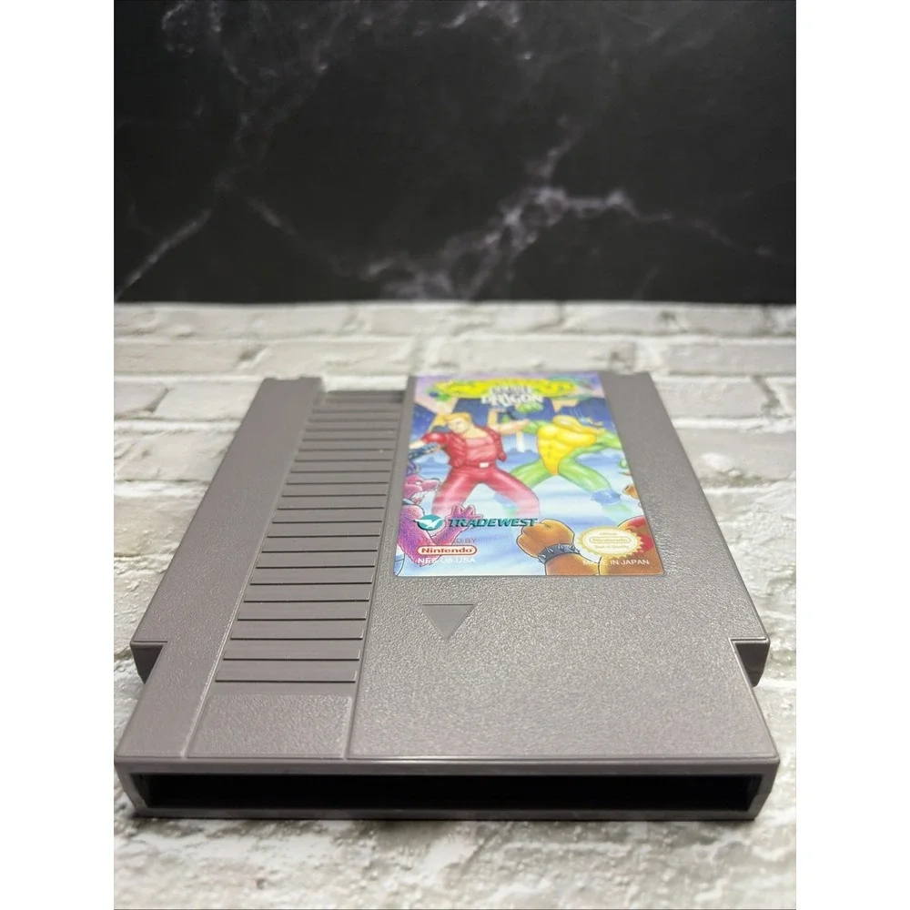 Battletoads & Double Dragon - Authentic Nintendo NES Game - Very Clean - T&W -NM